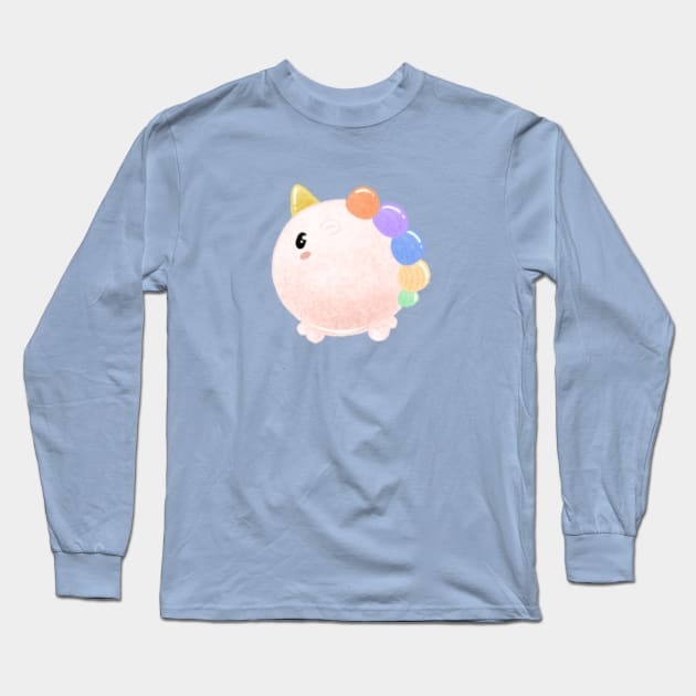 Cute unicorn design Long Sleeve T-Shirt by Mydrawingsz